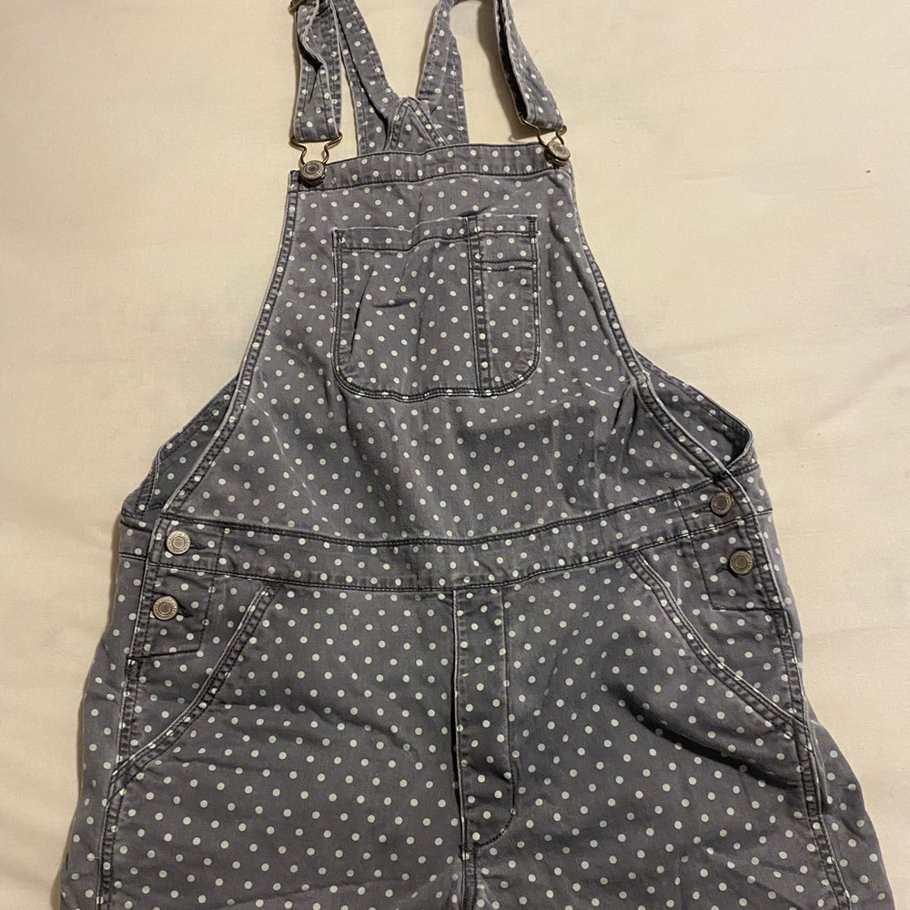 American Eagle Polka Dot Overalls